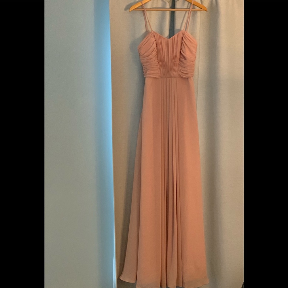 WTOO Chiffon bridesmaid dress